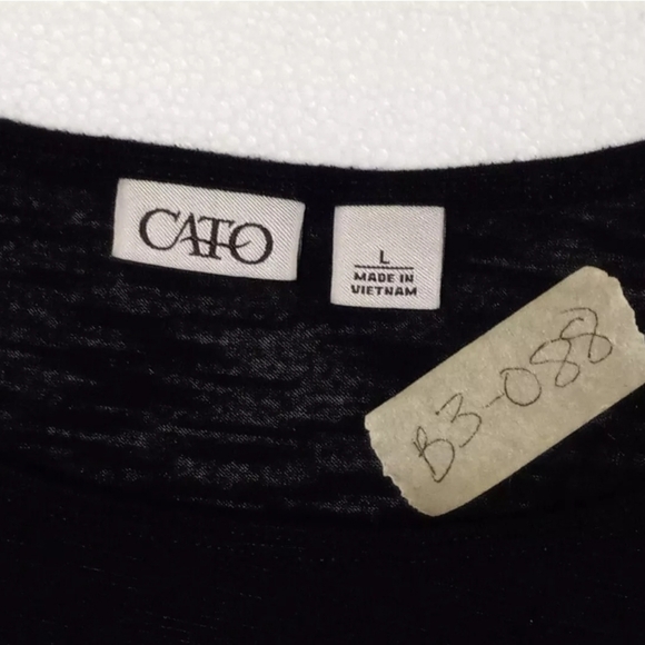 Cato Woman Top Tunic Long Sleeve Size L - Picture 8 of 8